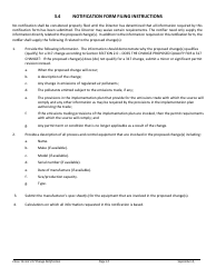 Notification Packet for Facility Changes Allowed Without Permit Revisions to a Class I Permit - Arizona, Page 12