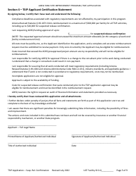 Suspected Release Confirmation Application Form - Tank Site Improvement Program (Tsip) - Arizona, Page 5