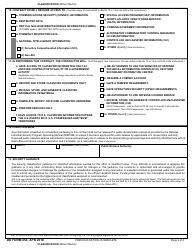 DD Form 254 Department of Defense Contract Security Classification Specification, Page 2
