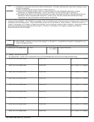 DD Form 2982 Recruiter/Trainer Prohibited Activities Acknowledgment, Page 2