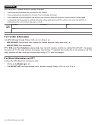 Form DRS-EWVR Electronic Filing and Payment Waiver Request - Connecticut, Page 2