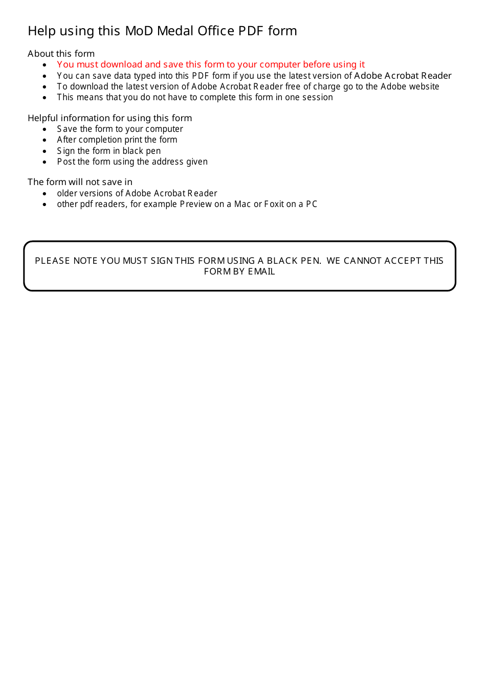 MOD Form MO0146 - Fill Out, Sign Online and Download Fillable PDF ...