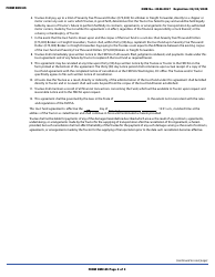 Form BMC-85 Broker&#039;s or Freight Forwarder&#039;s Trust Fund Agreement Under 49 U.s.c. 13906 or Notice of Cancellation of the Agreement, Page 2