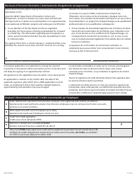 Form NWT9316 Northwest Territories Apprenticeship Application - New Application or Reinstatement - Northwest Territories, Canada (English/French), Page 7