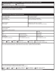 Form NWT9318 Trade Qualification and Designated Trainer Application - Northwest Territories, Canada (English/Finnish), Page 4