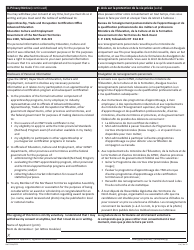 Form NWT9318 Trade Qualification and Designated Trainer Application - Northwest Territories, Canada (English/Finnish), Page 6
