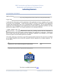 Application Overview and Instructions - Reclamation and Development Planning Grant - Montana, Page 14