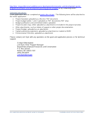 Application Overview and Instructions - Reclamation and Development Planning Grant - Montana, Page 4