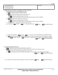 Form FL-329 Confidential Child Custody Evaluation Report Under Family Code Section 3118 - California, Page 4