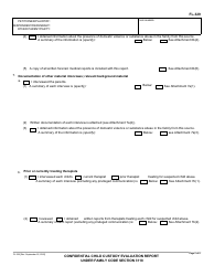 Form FL-329 Confidential Child Custody Evaluation Report Under Family Code Section 3118 - California, Page 5