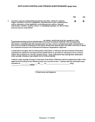 Initial Professional Employer Organization Application for Licensure - Montana, Page 10