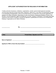 Initial Professional Employer Organization Application for Licensure - Montana, Page 14
