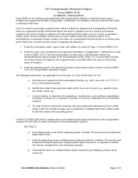 Form ONRR-4110 Oil Transportation Allowance Report, Page 6