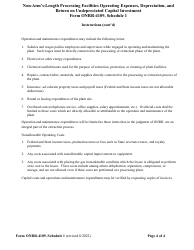 Form ONRR-4109 Gas Processing Allowance Report, Page 7