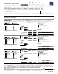 Form OWCP-957 Medical Travel Refund Request