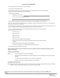 Form OWCP-957 Medical Travel Refund Request, Page 2
