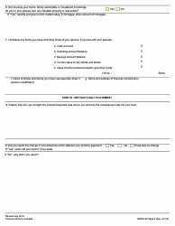 Form OWCP-20 Overpayment Recovery Questionnaire, Page 3