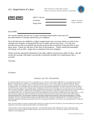 Document preview: Form LS-426 Request for Earnings Information