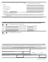 Form CM-623 Representative Payee Report, Page 3