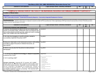 New Mexico Doh/Dhi/Qmb: Residential Observation Survey Tool - New Mexico, Page 4