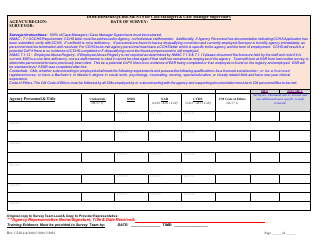 Document preview: Doh/Ddsd Requirements for Case Managers & Case Manager Supervisors - New Mexico