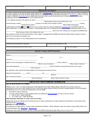 State Form 55761 Claim for State Employee Line of Duty Death Benefit for a Spouse, or Dependent Child as Beneficiary - Indiana, Page 4