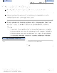 Form INV10 Certificate of Licensed Examiner - West Virginia, Page 11