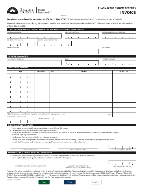 Form HLTH5416  Printable Pdf