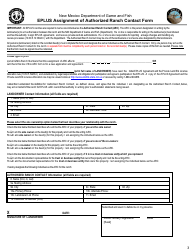 Eplus Primary Zone Initial Application and Agreement - New Mexico, Page 3