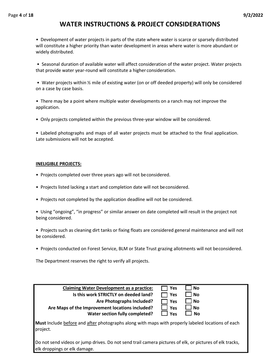 Application and Agreement - Eplus Habitat Incentive Program - New Mexico, Page 4