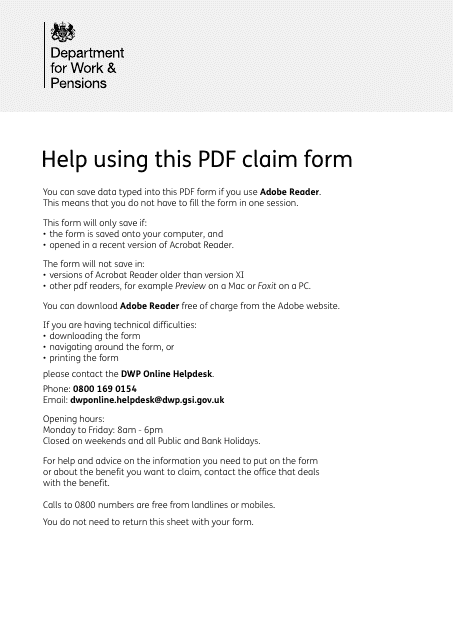 Form WFP1  Printable Pdf
