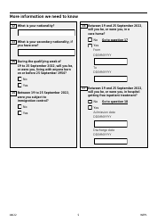 Form WFP1 Winter Fuel Payment Application Form - United Kingdom, Page 6