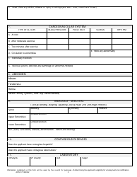 Form F-2B Medical Examination Report - Alaska, Page 3