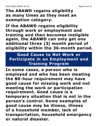 Form FAA-1530A-LP Abawd Participation and Referral Notice - Large Print - Arizona, Page 10