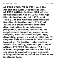 Form FAA-1530A-LP Abawd Participation and Referral Notice - Large Print - Arizona, Page 14