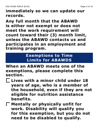 Form FAA-1530A-LP Abawd Participation and Referral Notice - Large Print - Arizona, Page 4