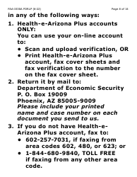 Form FAA-1530A-LP Abawd Participation and Referral Notice - Large Print - Arizona, Page 8