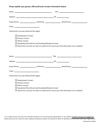Neighborhood Alliance Annual Update Form - City of Fort Worth, Texas, Page 4
