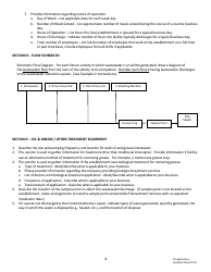 Grease Trap/Interceptor Discharge Permit Application - City of Fort Worth, Texas, Page 8