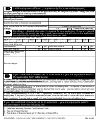 Application for Nebraska Employment Driving Permit - Support - Nebraska, Page 5