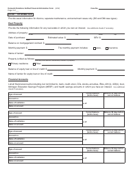 Form CC320 Domestic Relations Verified Financial Information Form - Michigan, Page 3