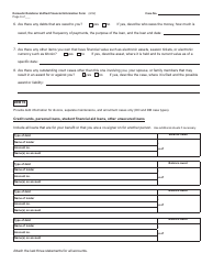 Form CC320 Domestic Relations Verified Financial Information Form - Michigan, Page 6