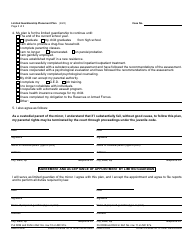 Form PC652 Limited Guardianship Placement Plan - Michigan, Page 3