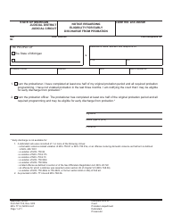 Document preview: Form MC512 Notice Regarding Eligibility for Early Discharge From Probation - Michigan