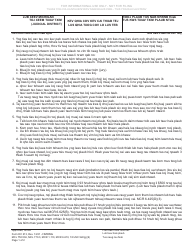 Document preview: Form DC213 Advice of Rights and Plea Information - Michigan (Hmong)