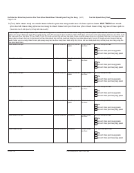 Form MC97M Protected Personal Identifying Information - Michigan (Hmong), Page 2