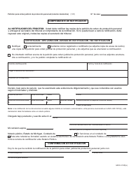Formulario CC375 Peticion De Orden De Proteccion Personal (Relacion Domestica) - Michigan (Spanish), Page 3