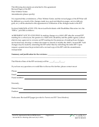 Form 5B Agreement to Revise the Iep Between Annual Review Meetings - Vermont, Page 2