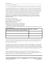 Form 1 Notice of Meeting - Vermont, Page 2