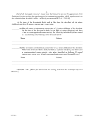 Form GPCSF4 Petition to Probate Will in Common Form - Georgia (United States), Page 5
